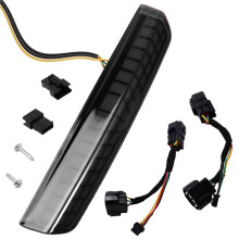 Third 3rd Brake Light for Prado 250 LC250 2024,High Mount Brake Light, Rear Running Light+Brake+Turn Signal Black