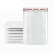 Bubble Mailers White 15x18 Cm SelfSeal Waterproof Padded Polymailer Envelopes 50 Pcs Pack