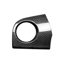 Echte Harde Koolstofvezel Auto Hoofdbestuurderszijde Paneel Sticker Interieur Bekleding Cover voor  500 Abarth Accessoires LHD