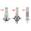 2Pcs H1 LED Bulbs Motorcycle Headlight 20000LM 600 8