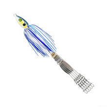Alabama Rig Fishing Tool 5 Arms for Bass Fishing with Shiny Blades, 4-Inch Design for Enhanced Lure Action