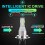 2Pcs H1 LED Bulbs Motorcycle Headlight 20000LM 600 6