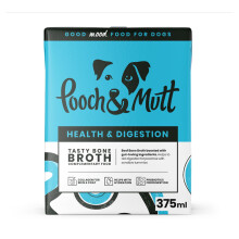 Pooch & Mutt - Health & Digestion Beef Bone Broth for Dogs, 375ml