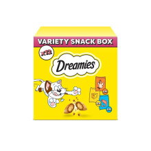 DREAMIES - Cat Treats - 12 x 60g - Multipack Biscuits - Variety Snack