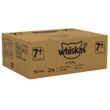 Whiskas Wet Cat Food Pouches, Delicious and Tasty Mixed Selection in J