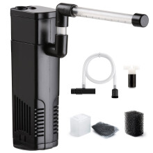 NICREW Fish Tank Filter, Internal Aquarium Filter for Small Tank, Cold