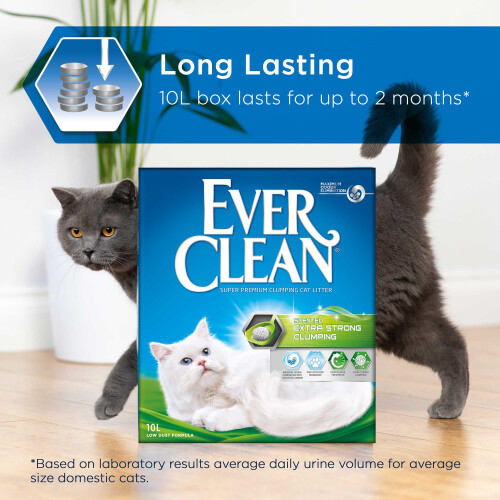 Ever Clean Ever Clean Clumping Cat Litter, Extra Strong Clumping Cat Litter, Scen 2