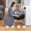 JOEJOY Dog Bed Medium - Washable Rectangle Dog Beds, Anti-Anxiety, Sof 5