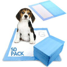 Discount Seller Puppy Training Pads 50 Packs (60x60cm) Multi-Layered P