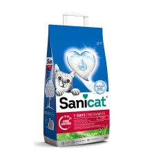 Sanicat - Classic cat litter with Aloe Vera | 7-day odour control | Fa