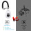 Diyife Dog Clicker, [2 PCS, Multi-Color] Pet Training Clicker with Wri 4