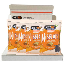VETIQ Carrot Nibblots for Small Animals, Tasty Treats Made with Added