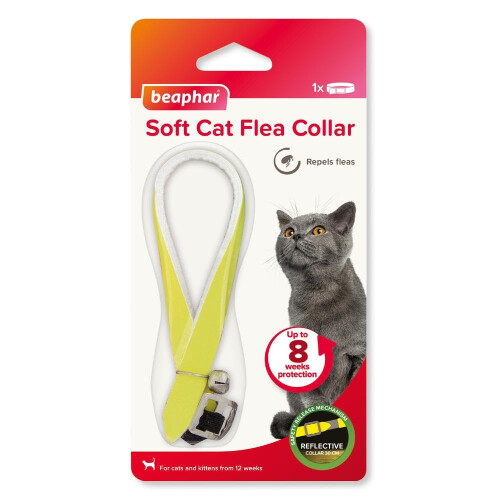 Beaphar Beaphar – Soft Flea Collar for Cats – Repels Fleas For up to 8 Weeks –