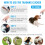 Diyife Dog Clicker, [2 PCS, Multi-Color] Pet Training Clicker with Wri 2