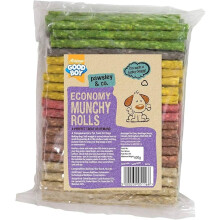 Good Boy - Assorted Small Munchy Rolls - Dog Chews - A Perfect Treat o