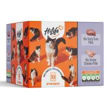 HiLife Kitten Wet Cat Food, Mixed Chicken & Tuna Pate Recipes, Complet