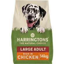 Harringtons Complete Large Breed Dry Adult Dog Food Chicken & Rice 14k
