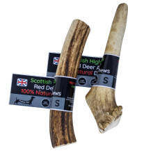 Scottish Deer Antler Dog Chews – 100% Natural, Long-Lasting & Naturall