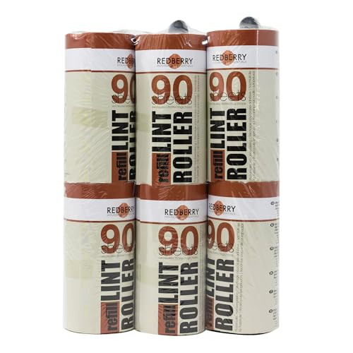 Redberry Value Lint Rollers - 2 Lint Rollers + 4 Replacements - 540 SH 1