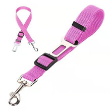 PINK & PINK Adjustable Dog Car Seat Belt - Safety Harness for Dogs, Ca
