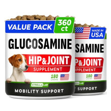 STRELLALAB Glucosamine for Large Dogs - Joint Supplement Large Breed w