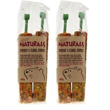Rosewood Naturals Carrot & Fennel Sticks, Rabbit Treats & Small Animal