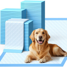 Powools Extra Large Puppy Pads 85 70 cm, Pack of 50, Pee Pads for Do