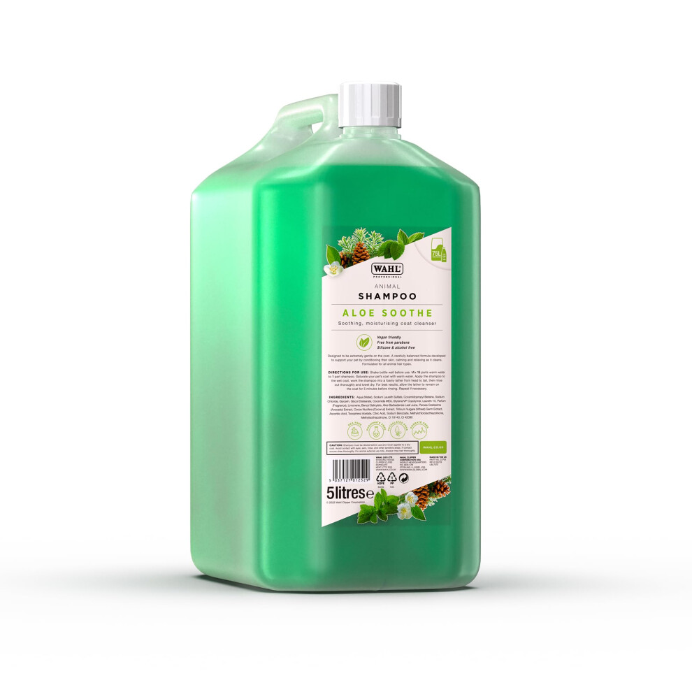 Wahl Aloe Soothe Shampoo For Dogs, Pet Friendly Formula, For Sensitive