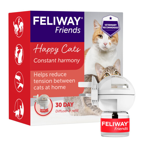 Feliway FELIWAY Friends 30 Day Cat Calming Plug In Pheromone Diffuser Starter
