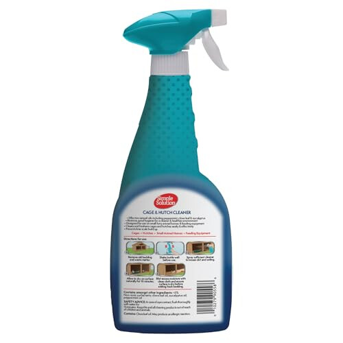 Simple Solution Cage & Hutch Natural Anti-Bacterial Cleaner, 500 ml 1