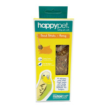 HappyPet Tweeter's Treats Seed Sticks for Budgies, Honey, packaging ma