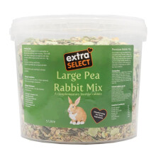 Extra Select Premium Large Pea Rabbit Mix - Peaflakes, Rabbit Muesli,