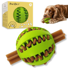 PawsOnly | Dog Treat Ball Dispenser | Interactive Toy for Boredom | En