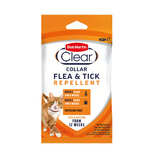 Bob Martin Bob Martin Clear Flea Repellent Collar for Cats and Kittens - Effectiv