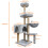 Cat Tree, 145cm Stable Cat Scratching Post for Indoor Cats, Multi-Leve 3