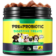 Probiotics for Dogs, 120 Probiotic Tablets for Dog, Dog Probiotics for