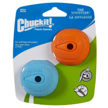 Chuckit! Interactive Ball Dog Toy Whistler Noise, Durable Rubber Dog B