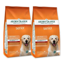 Arden Grange Senior with fresh chicken & rice 2 x 12kg