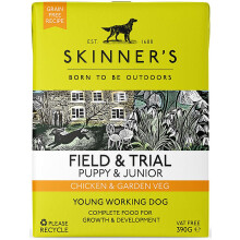 Skinner's Field & Trial Puppy & Junior - Chicken & Garden Veg, Wet Dog
