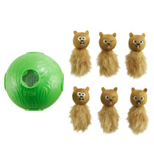 Outward Hound by Nina Ottosson Dog Snuffle N' Treat Ball Puzzle, Level