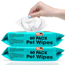 Pet Touch X 60 Pack All Purpose PET WIPES for daily Cleaning of your D