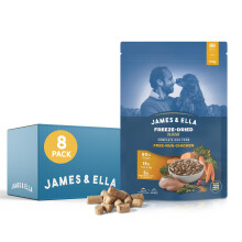 James & Ella Complete Freeze-Dried Raw Dog Food Free Run Chicken (8