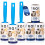 Lint Rollers for Pet Hair Remover, 600 Sheets Mega Value Set, 3 Handle 1