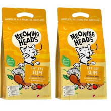 Meowing Heads Complete Dry Cat Food 1.5kg - Fat Cat Slim - Vet Approve