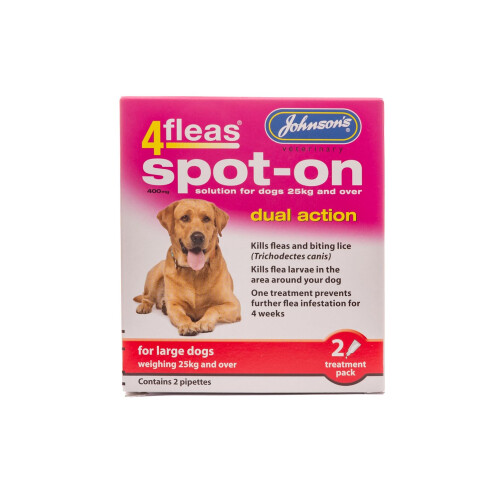 Johnson's Veterinary Johnsons Vet 4 Flea Spot-On for Large Dogs