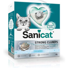 Sanicat - Ultra-clumping cat litter with the scent of baby powder | |