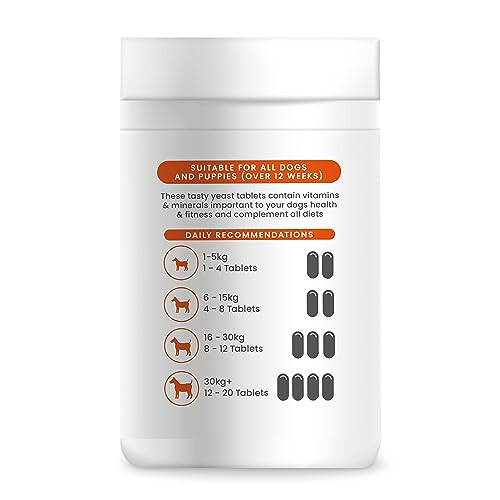 Vetzyme Vetzyme Conditioning Tablets for Dogs (500 Tablets) - With B Complex V 1