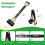IPETBA 32” Long Handle Dog Pooper Scooper for Yard – No Bending, Clean 6