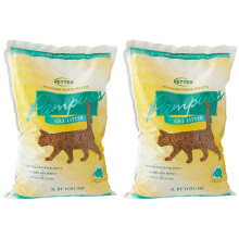 Pettex Pampuss Woodbase Cat Litter, 5 Liter (Pack of 2)