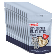 Rosewood Freeze Dried Chicken Bites for Cats - All Natural Chicken Fil